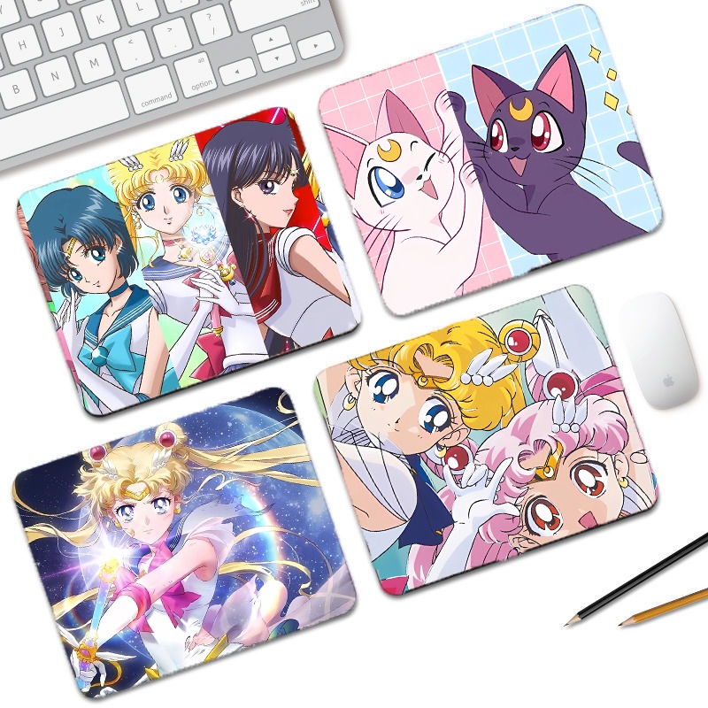 Desk Setup Cute - Tappetino per Mouse Sailor Moon Kawaii,