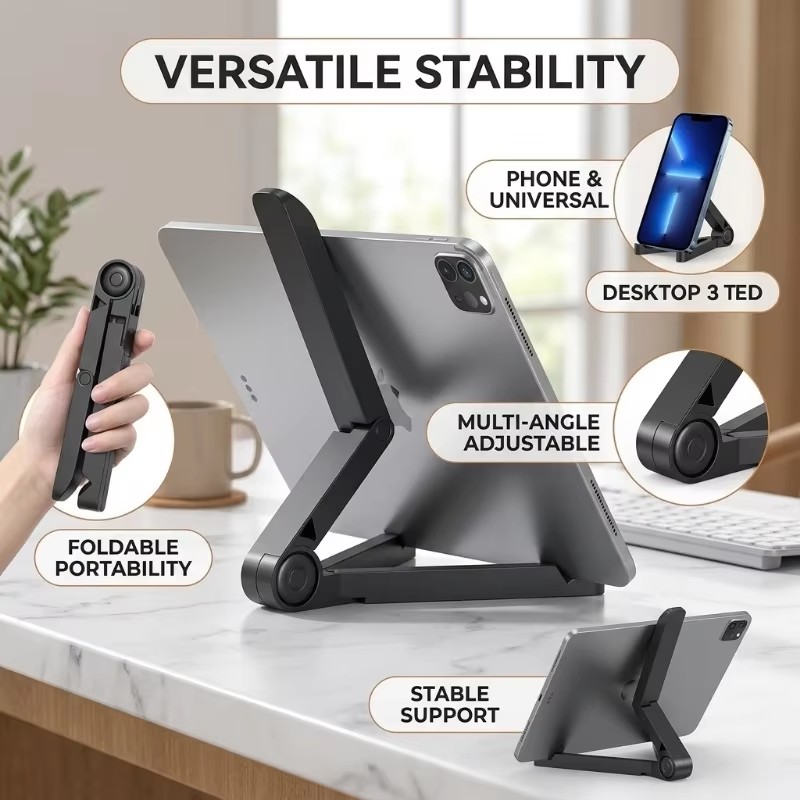Desk Setup Gadgets - Supporto universale pieghevole per tablet per