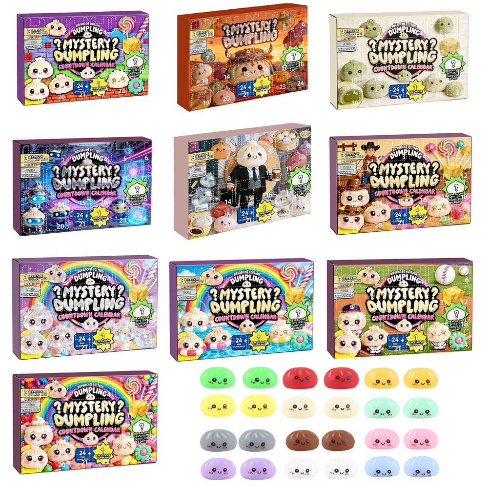 Desk Setup Kids - Calendario dell'Avvento Sorpresa con 24 Giorni
