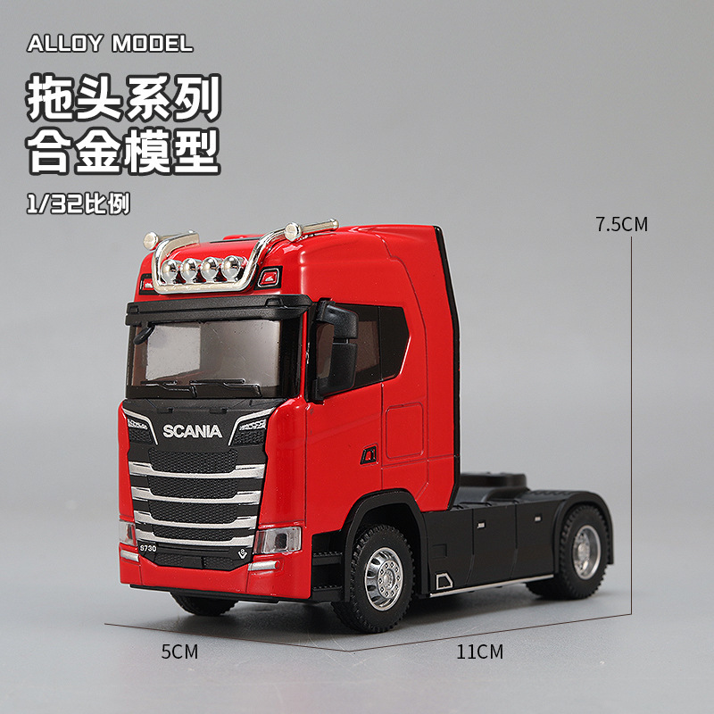 Desk Setup Light - Modellino di Camion Trattore in Lega