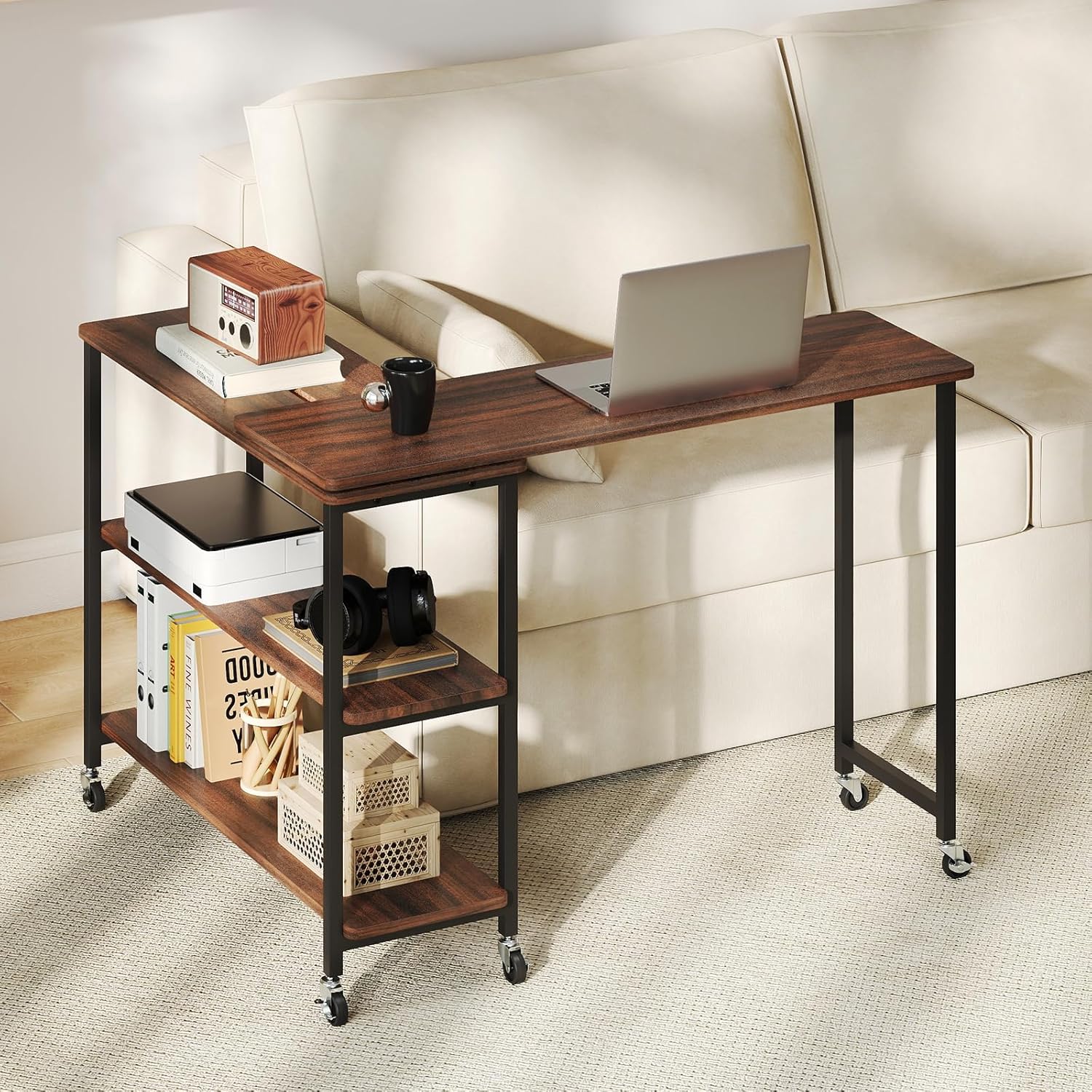 Desk Setup Notebook - 360 ° Tavolino Girevole con 2