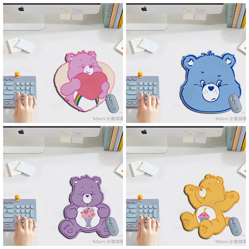 Desk Setup Cute - Tappetino per mouse portatile con simpatici
