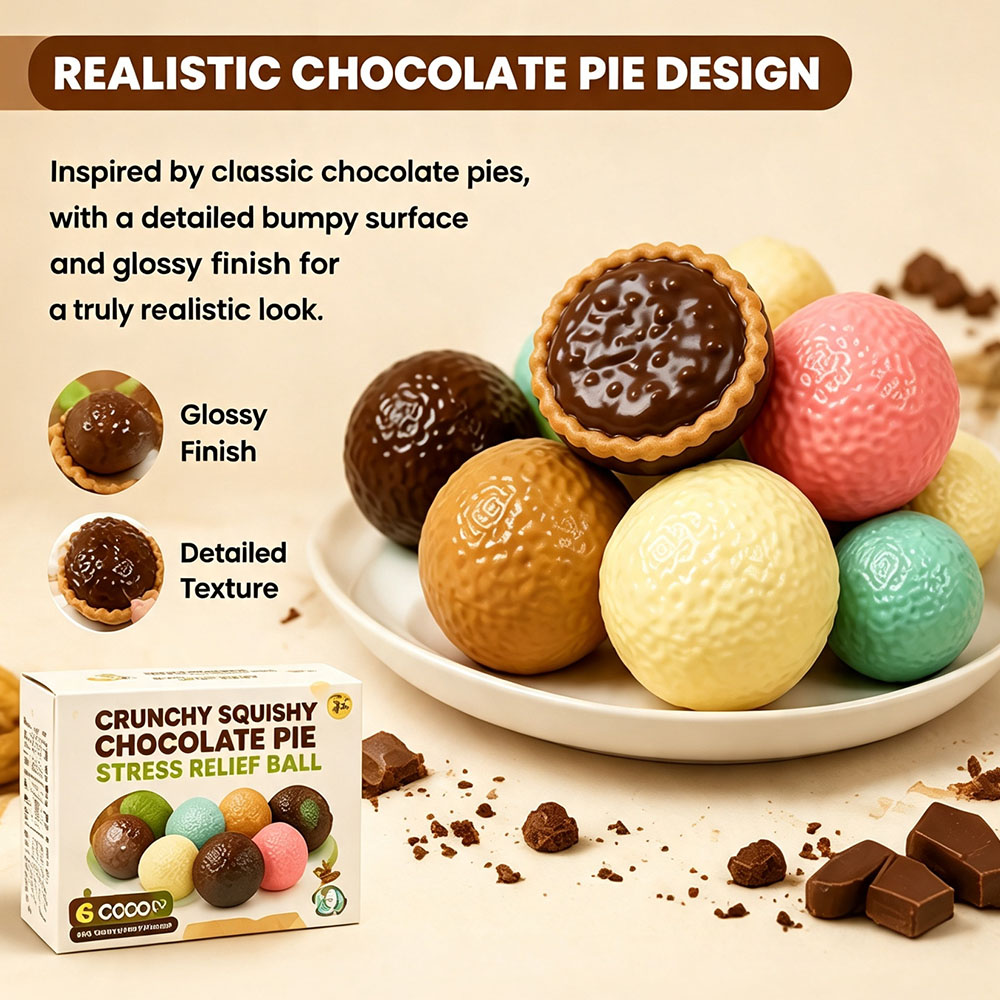 Desk Setup Gadgets - ASMR Sfera di Cioccolato Croccante con