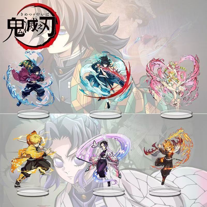 Desk Setup Cute - Merchandise Demon Slayer, supporto in acrilico