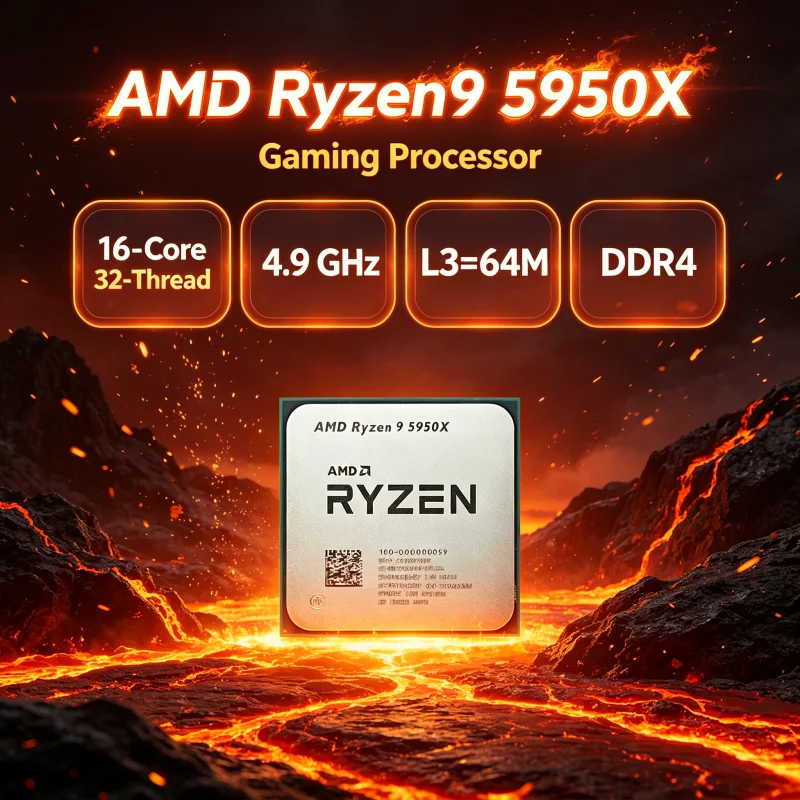 Amd Cpu Ryzen 9 - AMD Ryzen 9 5950X ma senza