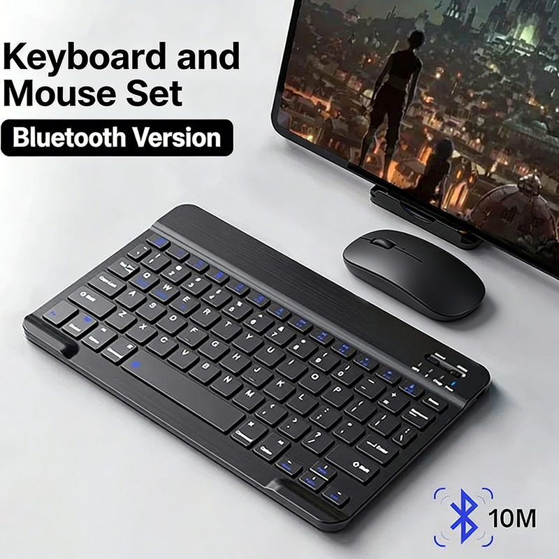 Desk Setup Ipad - Tastiera e mouse Bluetooth JP per