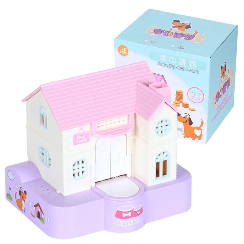 Desk Setup Kids - Salvadanai divertenti House rubano cane Coin