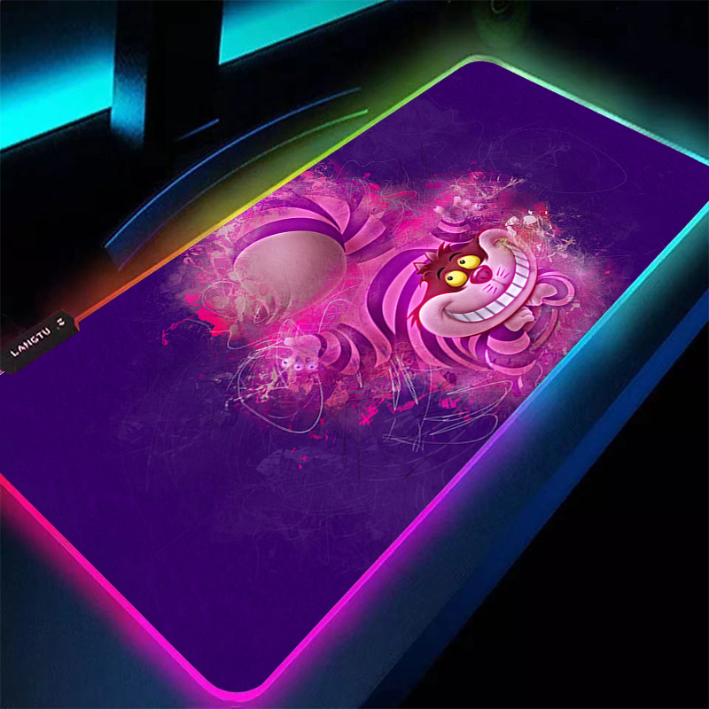 Desk Setup Notebook - Tappetino per mouse grande RGB A-Alices