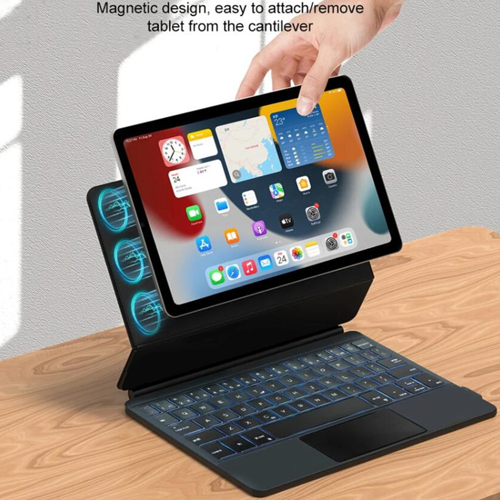 Desk Setup Ipad - Custodia touch con tastiera magica per