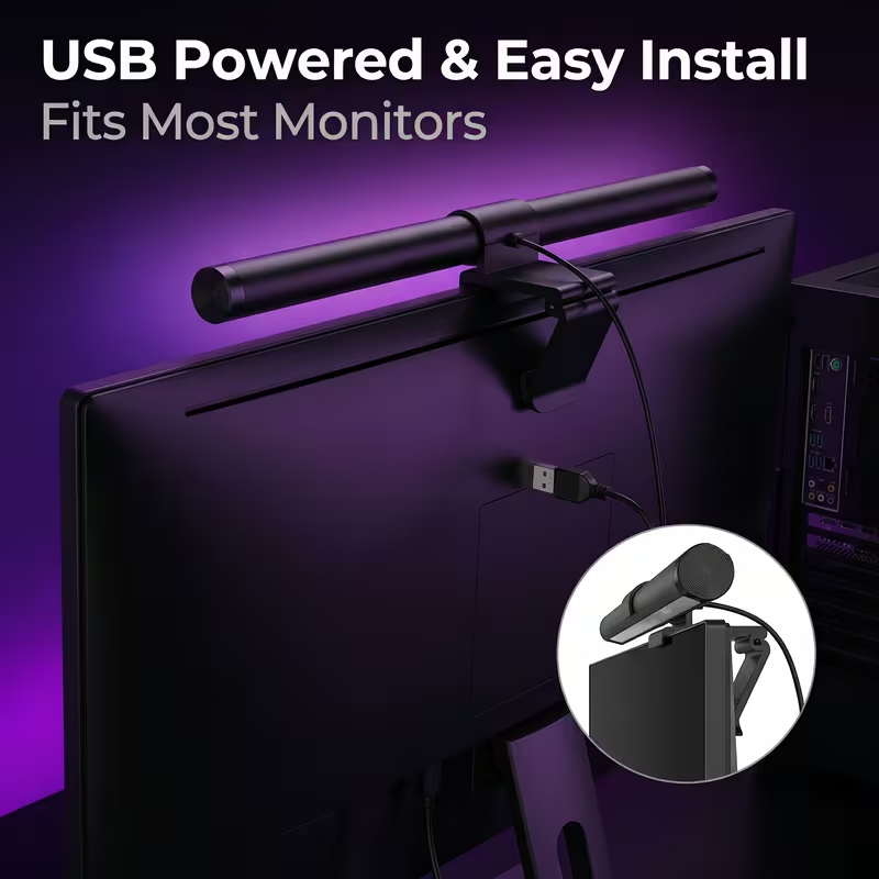 Barra Luminosa LED per Monitor - Desk Setup Light recensione e prezzo