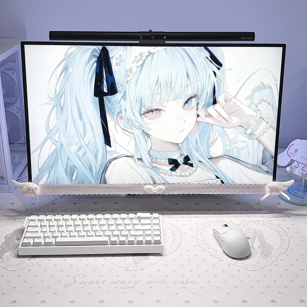Nuovo Decorazione Schermo in P - Desk Setup Gaming recensione e prezzo