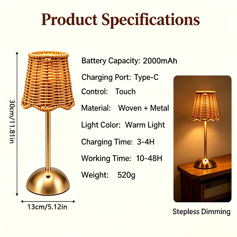 Lampada da Tavolo Artistica in - Desk Setup Light recensione e prezzo
