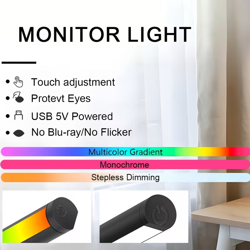 Barra Luminosa per Monitor LED - Desk Setup Light recensione e prezzo