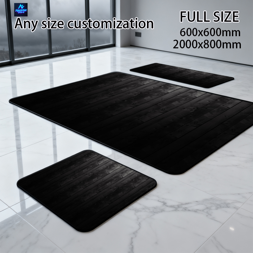 Enorme tappetino per mouse 200 - Desk Setup Black And Wood recensione e prezzo