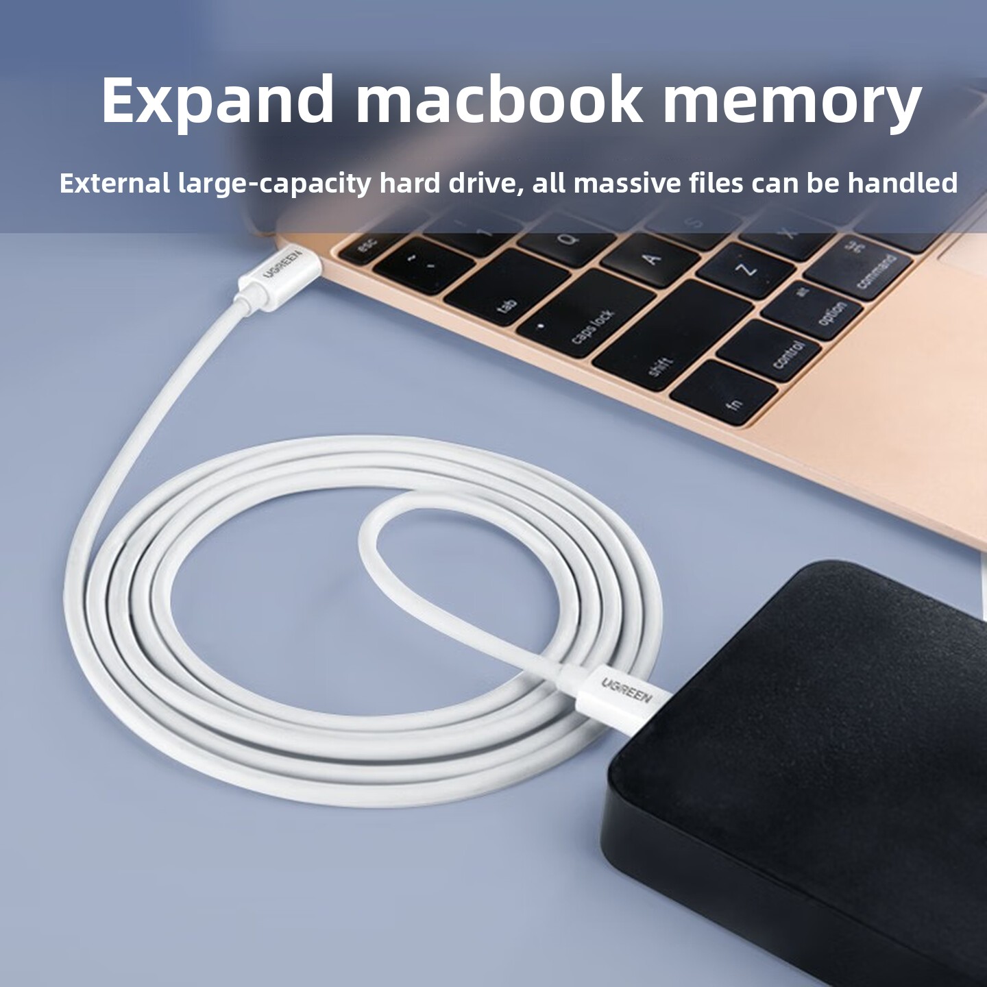 Cavo UGREEN USB 2.0 da USB-C a - Desk Setup Ipad recensione e prezzo