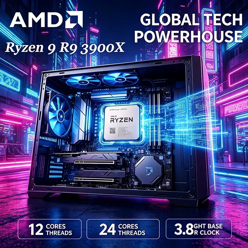 Processore AMD Ryzen 9 3900X,  - Amd Cpu Ryzen 9 recensione e prezzo