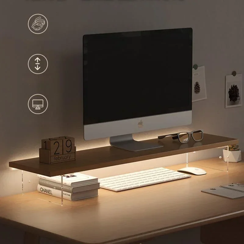 Monitor per computer Tavolo ba - Monitor Riser Wood recensione e prezzo