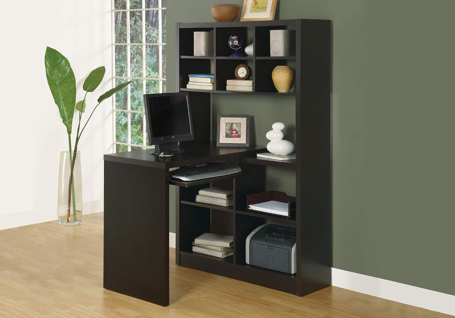 Scrivania Angolare con Ripiani - Desk Setup Or Set Up recensione e prezzo