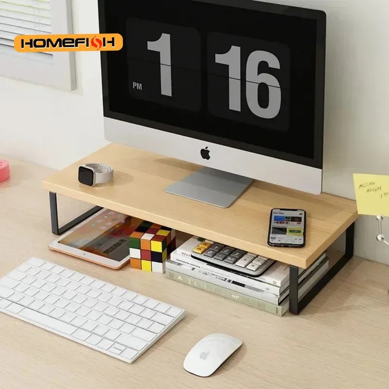 Supporto Rialzato per Monitor  - Monitor Riser Wood recensione e prezzo