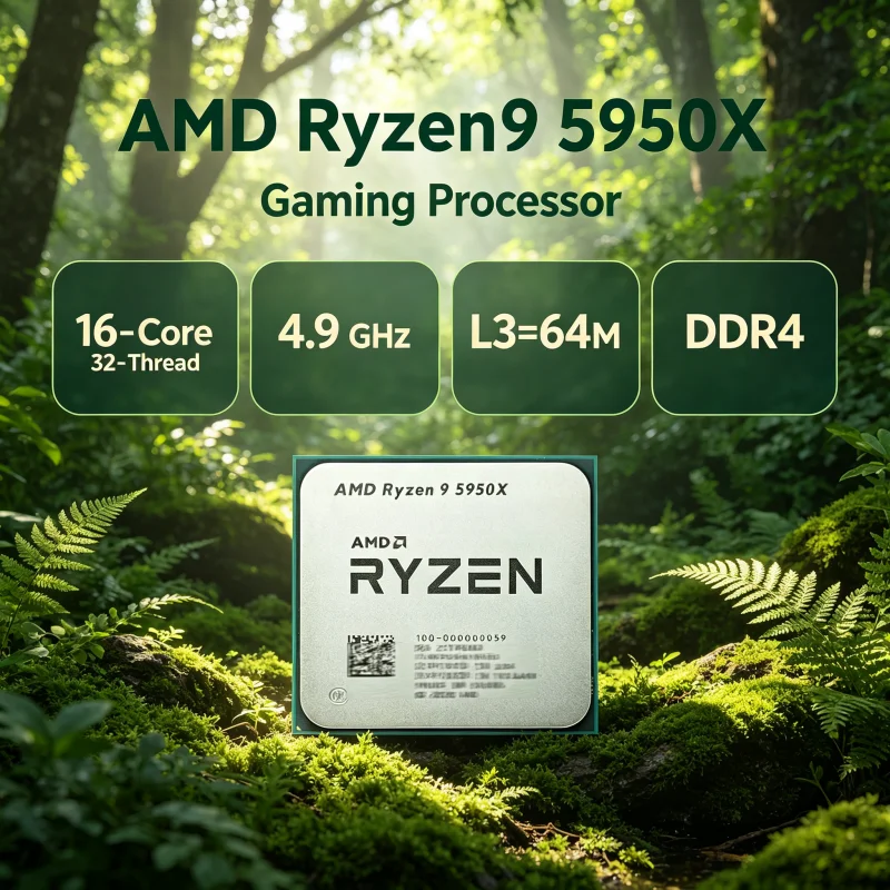 AMD Ryzen 9 5950X CPU da Gamin - Amd Cpu Ryzen 9 recensione e prezzo