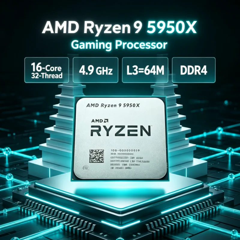 AMD Ryzen 9 5950X CPU da Gamin - Amd Cpu Ryzen 9 recensione e prezzo