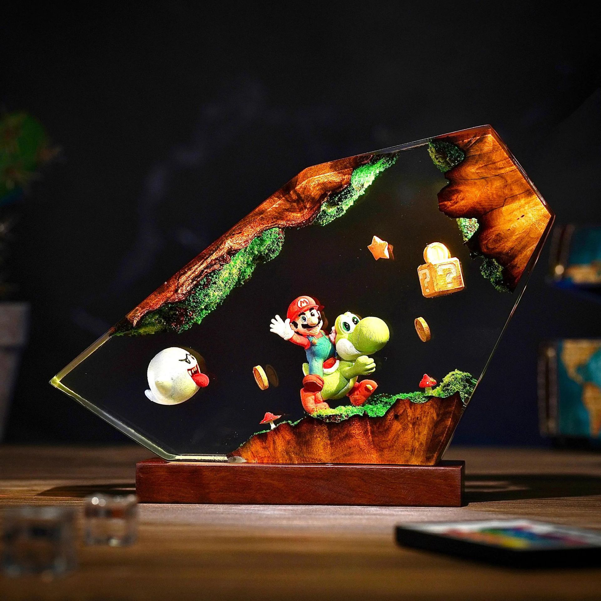 Lampada da Tavolo in Resina, L - Desk Setup Light recensione e prezzo