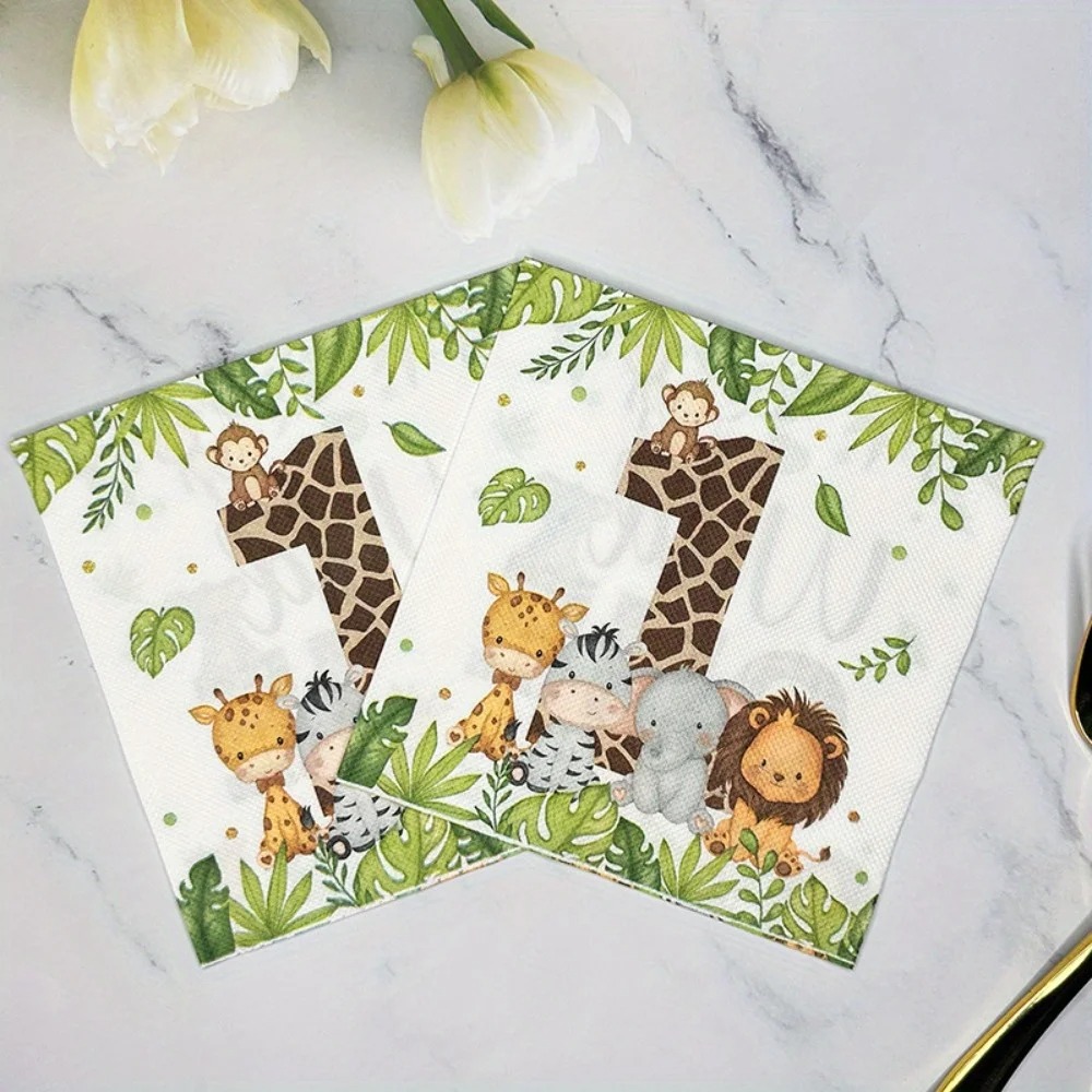 20 Pezzi/Confezione Tovaglioli - Desk Setup Kids recensione e prezzo