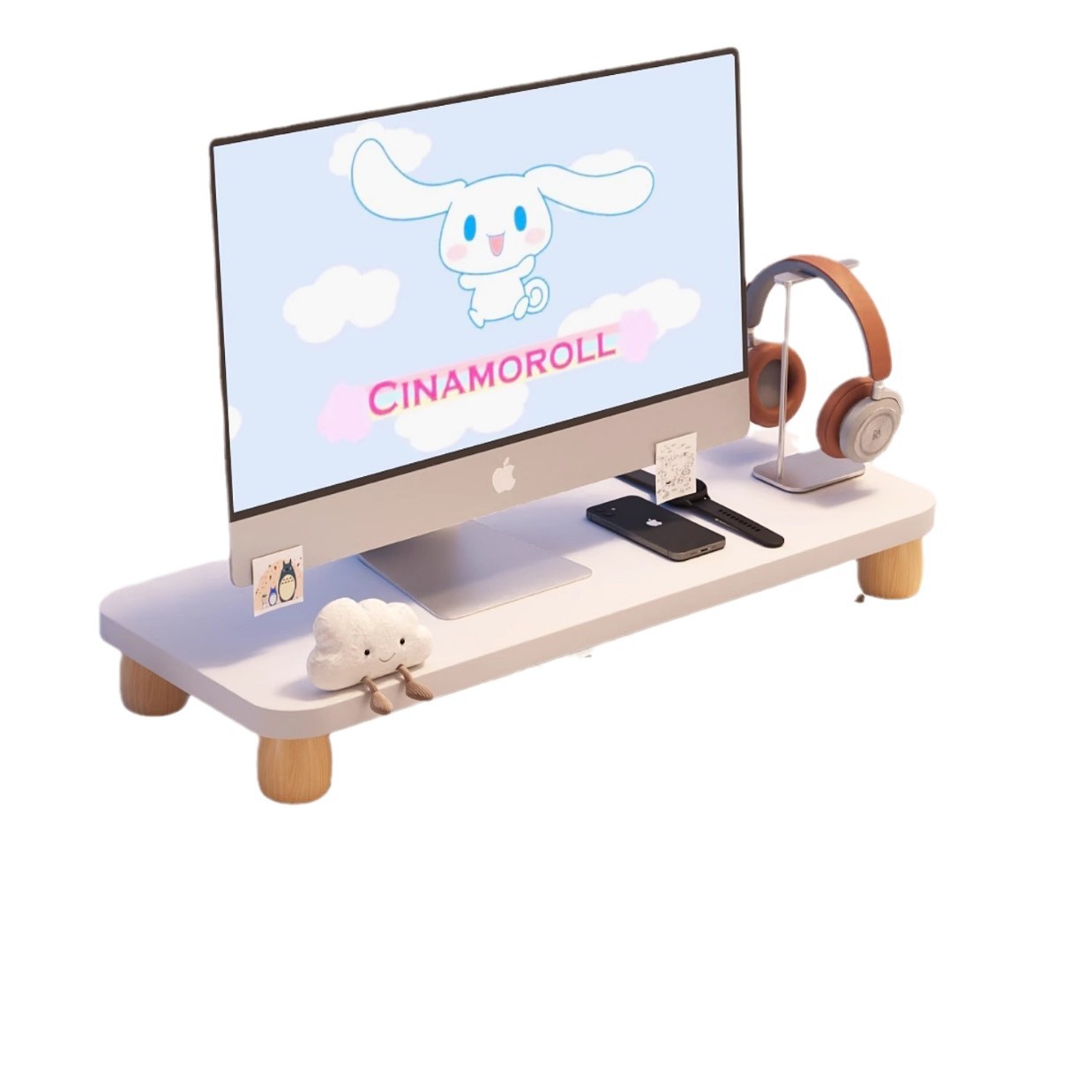 Supporto Regolabile per Monito - Monitor Riser Wood recensione e prezzo