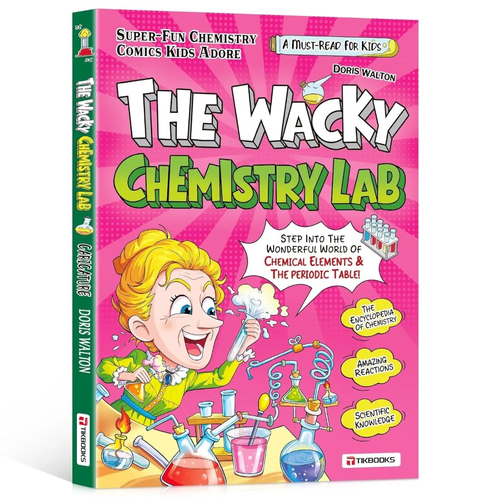 The Wacky Chemistry Lab Englis - Desk Setup Kids recensione e prezzo