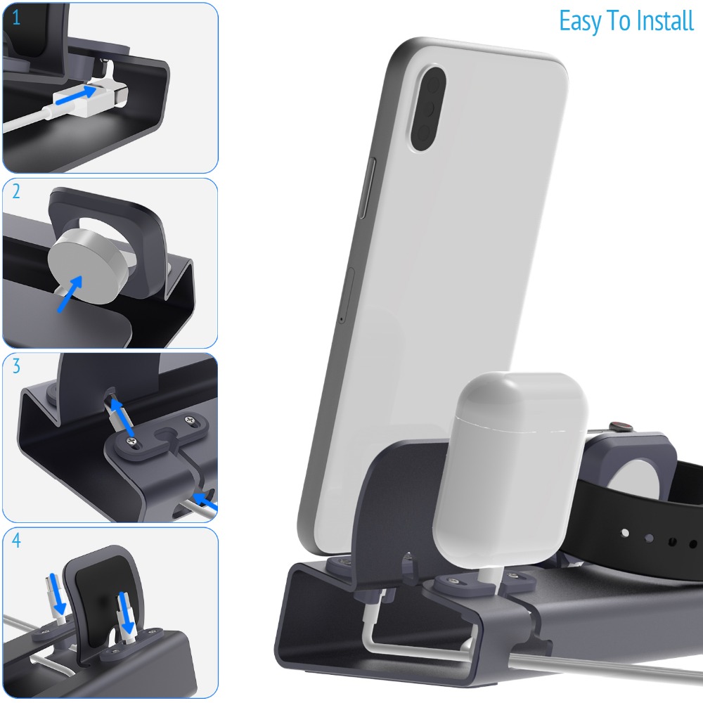 Supporto per stazione dock di  - Desk Setup Ipad recensione e prezzo