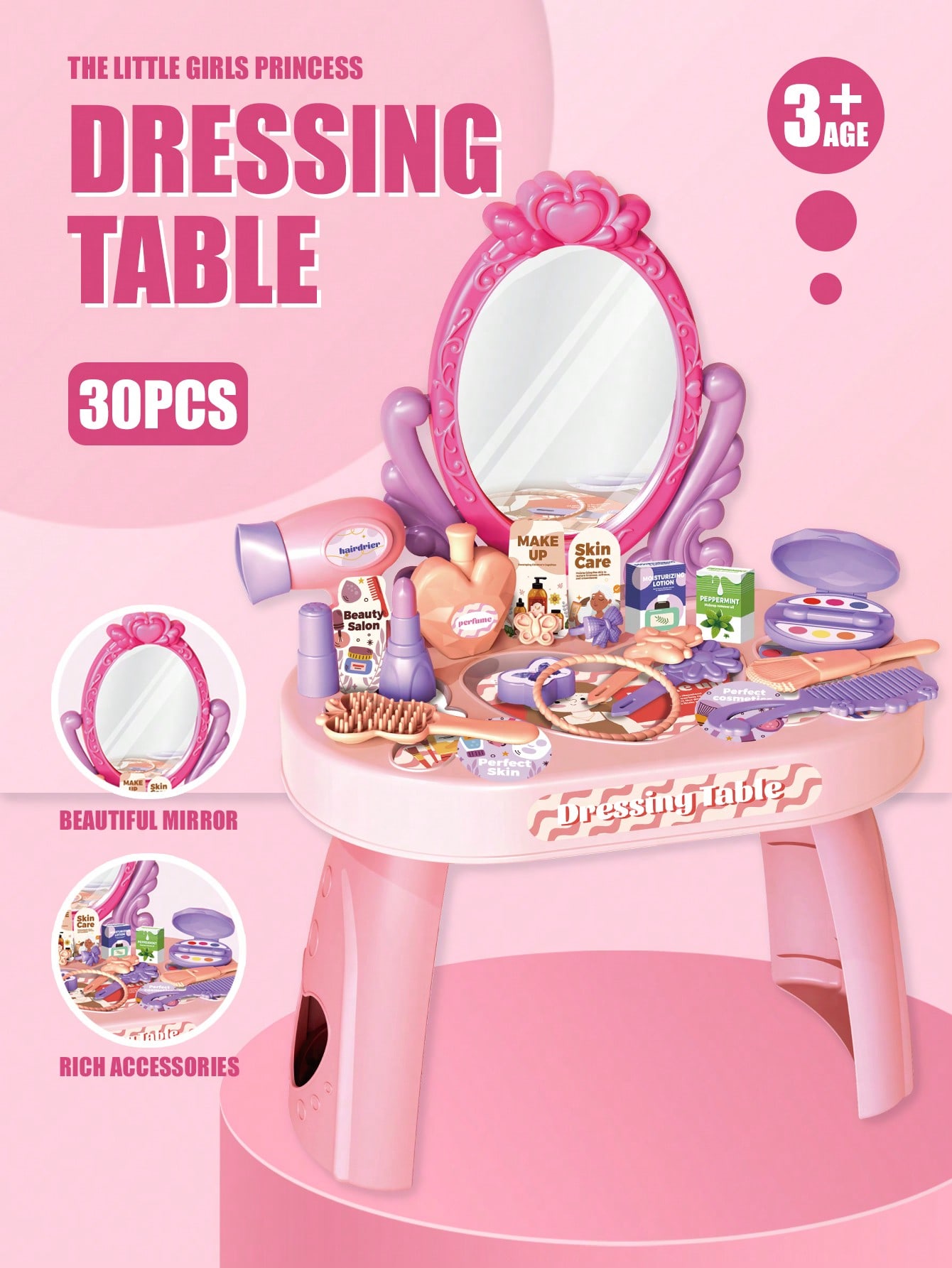 Set Giocattolo Tavolo da Trucc - Desk Setup Kids recensione e prezzo