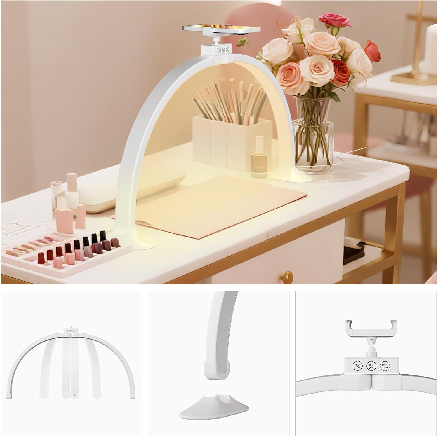 Mezza luna Luce a forma di U N - Desk Setup Light recensione e prezzo