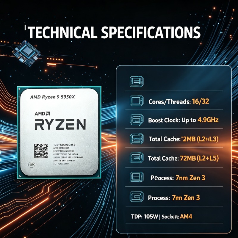 CPU Desktop 16-Core AMD Ryzen  - Amd Cpu Ryzen 9 recensione e prezzo